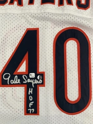 Gale Sayers Autographed Jersey Certified - Image 1 of 4