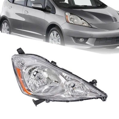 Conjunto de faros halógenos para Honda Fit Sport 2009-2011 faro lado pasajero Foto 1 de 4