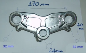 Platte Gabel Fork Bimota Aluminium Weisheit Zum Fräsen - Picture 1 of 2