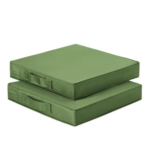 Juego de 2 Cojines para Silla de Patio Exterior, Almohadillas para Silla Impermeables para Muebles de Patio... - Imagen 1 de 9