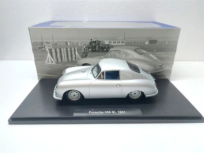 Porsche 356 SL Grigio del 1951 - 1/18 Werk83 - Immagine 1 di 4