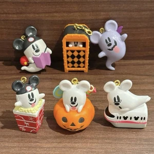 Disneyland Fantasma Mickey Mouse Halloween Mini Dije Set Tokio Japón Parques Envío Gratis - Imagen 1 de 5