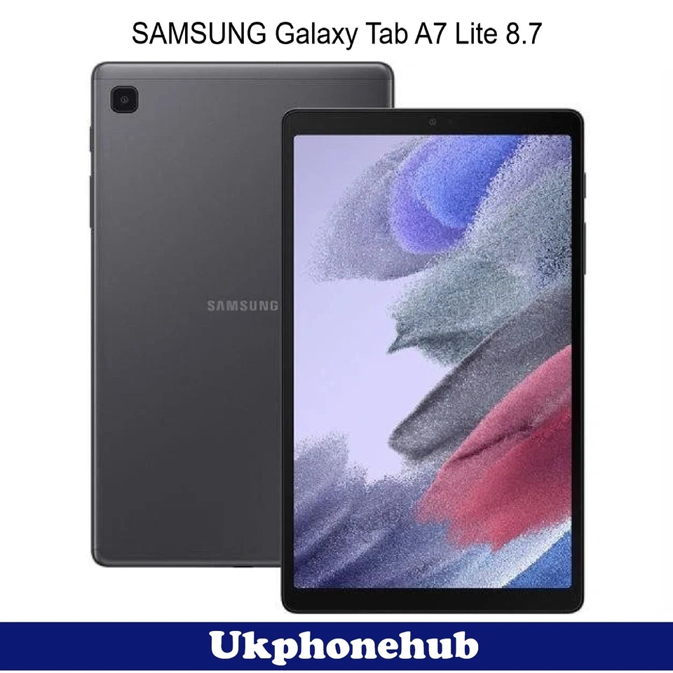 SAMSUNG Galaxy Tab A7 Lite T225-8.7" 4G+Wifi Tablet -32GB Unlocked /Space Grey