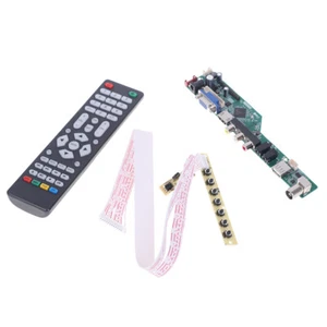 T.V53.03 Universal LCD TV Controller Driver Board V53 analog TV motherboardJ-wf - Photo 1/15