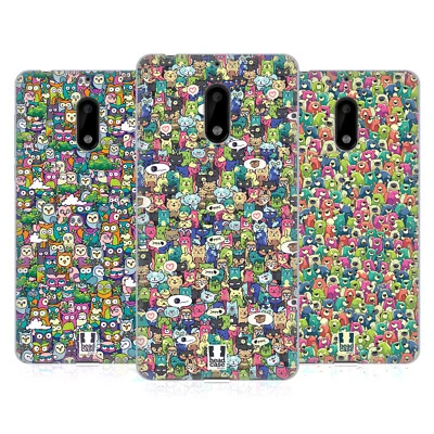FUNDA Y PAPEL TAPIZ HEAD CASE DESIGNS SOBRECARGA ANIMAL GEL SUAVE PARA TELÉFONOS NOKIA 1 Foto 1 de 4
