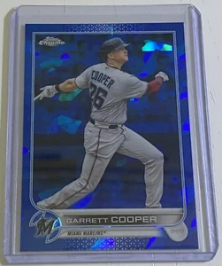 Garrett Cooper 2022 Topps Chrome Update Sapphire #US271 Miami Marlins - Picture 1 of 1