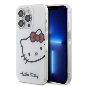 Coque en TPU t�te de Kitty pour iPhone 15 Pro - Blanc - Imagen 1 de 4