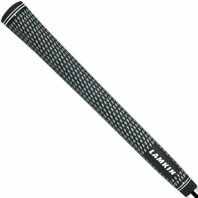 Lamkin 101312 Golf Oversize Crossline Grip - Black/White