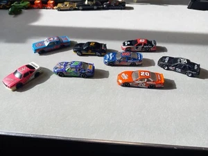 Lot Of 8 NASCAR collectible Cars Various Vintage Die Cast Metal Race Car 1:64 - Picture 1 of 4