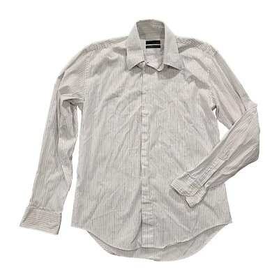 Camisa clásica de hombre Zara a rayas - talla grande Foto 1 de 4