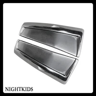 2x Repetidores de luz de señal de giro de guardabarros cromados izquierda y derecha para Cadillac SRX 13-16  Foto 1 de 4