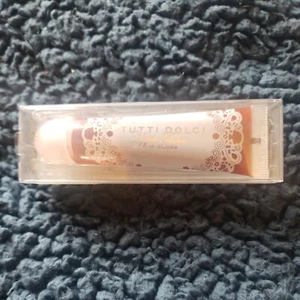 BATH & BODY WORKS TUTTI DOLCI APPLE TORTA Lip Gloss Retired Hard to Find NEW .5  - Picture 1 of 3