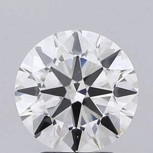 2.52 CT Round H VS2 Lab Grown Diamond Engagement Ring IGI Certified - Picture 1 of 2