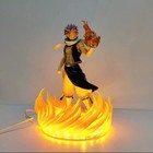 FAIRY TAIL Natsu Dragneel Anime Led Lamp Light Action Figures Model Figurine