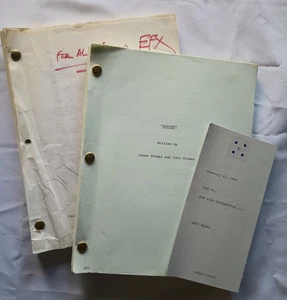 PREDATOR (Hunter) Movie Script Lot from Special Effects Crew Member - Picture 1 of 22
