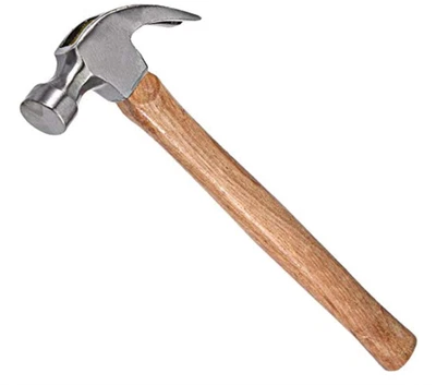 Martillo de garra - Cabeza de acero al carbono forjado - Mango de roble macizo grabado nuevo Foto 1 de 2