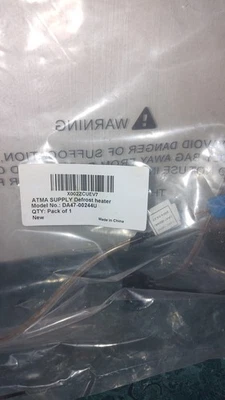 DA47-00244U para montaje de calentador de descongelación de refrigerador Samsung Foto 1 de 3