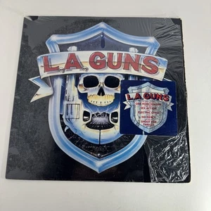 L.A. GUNS Self Titled Vinyl LP 1988 With Shrink Hype Sticker VG+ - Picture 1 of 20