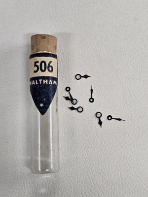 Nuevo Antiguo Stock Genuino Waltham Reloj Pulsera Manecillas Lote #060-061 / Ref.#506 Foto 1 de 4