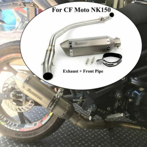 Motor Front Header Pipe Exhaust Muffler Tail Tube System Fit For CF Moto NK150 - Picture 1 of 9