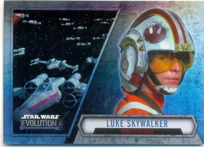 2016 Star Wars Evolution Silver Parallel Card 29 - LUKE SKYWALKER - Image 1 of 1