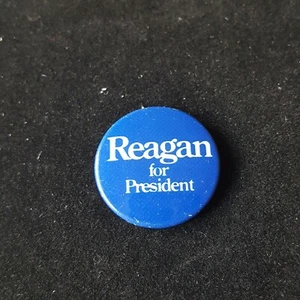Ronald Reagan Official Presidential Campaign Original Button Blue - Picture 1 of 2