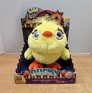 Disney Toy Story 4 Ducky Deluxe Talking Plush Signature Collection New in Box - Picture 1 of 8