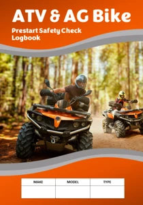ATV & Ag Bike Pre Start Checklist and Maintenance Logbook - Picture 1 of 1