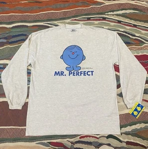 Camiseta De Colección 1995 Mr Perfect Mr Hombres Top Pesada Hecha en Australia Nueva Para Hombre Talla L - Imagen 1 de 6