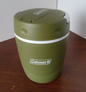Mini Coleman Cooler Tiny Salad Soup Drink Bowl Small 4"  lunch handle thermos - Picture 1 of 8