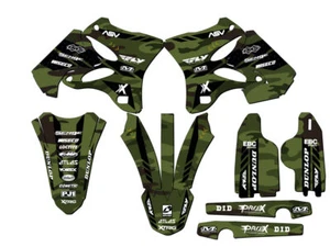 2005-2007 YZ 125 APACHE Green Senge Graphics Kit Compatible with Yamaha - Picture 1 of 10