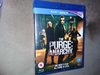 The Purge Anarchy.  ( Blu Ray ).  Cert 15. - Image 1 of 3