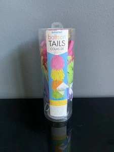 BALLOON TASSEL TAILS 6 Balloon Tails, Balloon Weight & Instructions NEW! - Picture 1 of 4
