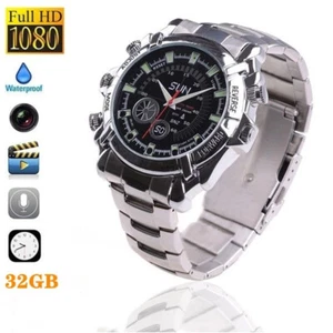 Mini Watch Camera DVR 64G HD 1080P Poręczny rejestrator wideo Nadzór bezpieczeństwa - Zdjęcie 1 z 24