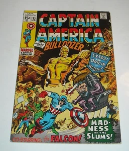 CAPTAIN AMERICA # 133 MARVEL Comics 1971 FALCON appears ORIGIN MODOK BELOW GUIDE - Picture 1 of 7