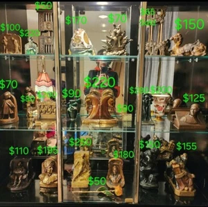 Antique Bronze Bookends And Collectables - Picture 1 of 20