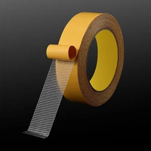 Double Sided Tape Woodworking Tape Super Thin Strong Viscosity Fiber Mesh Mou - Picture 1 of 8