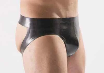 Latex sexy Herren Unterhose Jockstrap handgefertigt - Rubber Fetisch NEUWARE - Bild 1 von 4