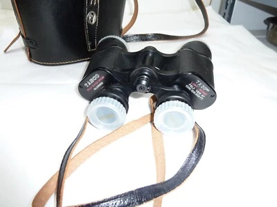 Vintage Tasco 7x35 Binoculars with Leather Case in Original Box - Image 1 of 4