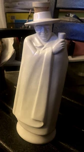 Vtg 1971 Wedgwood Moonstone Sandeman Cape Man Decanter 10.5" Liquor Bottle NICE! - Picture 1 of 4