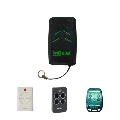 Telecomando radio INDEM compatibile FAAC XT4 433 RC 787456 787454 787452