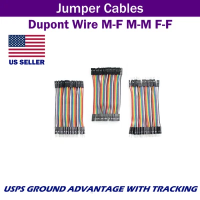 Cables de puente Dupont Wire 20 pines 15 cm macho-hembra, macho-hombre, hembra-hembra Foto 1 de 2