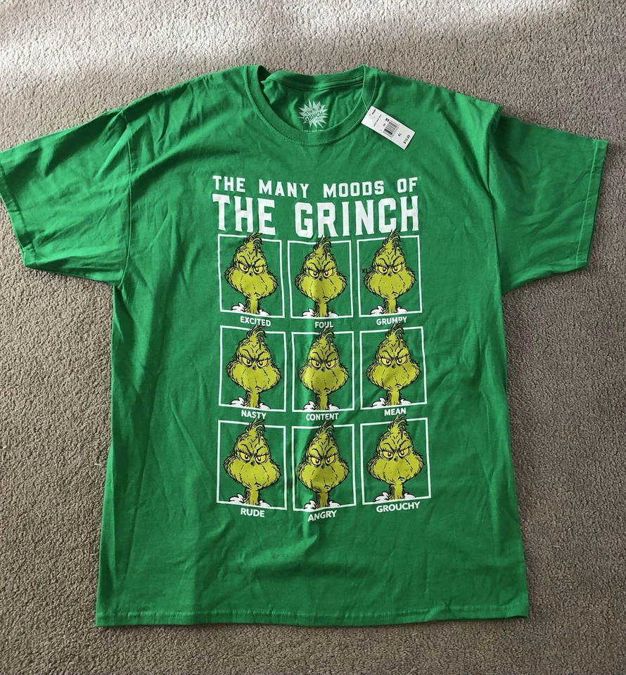 The Grinch T恤,尺寸 XL — 第 1/1 张图片
