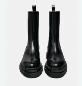 Zara Women's Chelsea Chunky Boots UK Size UK 8 Or EUR 41 Item No 2155/210/800 - Picture 1 of 9