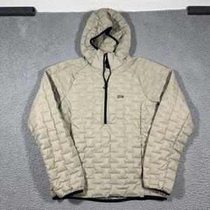 Mountain Hardwear Men's Sz L Stretchdown Light Jacket 1/4 Zip Puffer Pullover - Picture 1 of 9