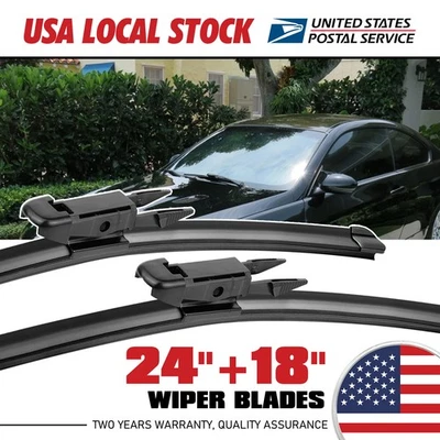 Juego de limpiaparabrisas de 24"+18" para BMW 435i 428i 328i GT xDrive 2014-2016 Foto 1 de 4