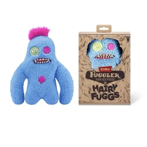 FUGGLER HAIRY FUGGS SASQUOOSH BLUE FUNNY UGLY MONSTER NEW TOY - Imagen 1 de 3