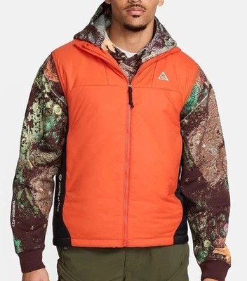 Hombres Nike ACG Chaleco Cuerda De Dope Primaloft Naranja Ajuste Térmico DQ5777-809 Talla M Foto 1 de 3