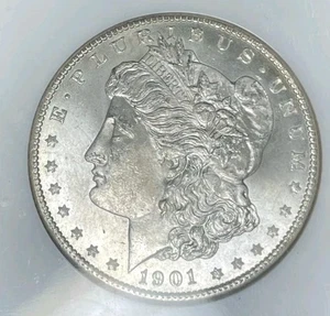 1901-O MORGAN SILVER DOLLAR ~ NGC - MS 64 ~BEAUTIFUL COIN~ REF#42-010 - Picture 1 of 4