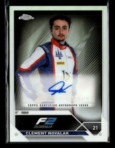 Clement Novalak 2023 Topps Chrome Formula 1 Auto - Picture 1 of 2